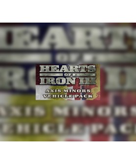Hearts of Iron III - Axis Minors Vehicle Pack DLC Steam Key GLOBAL